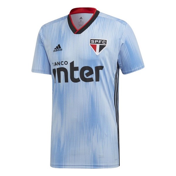 Camiseta São Paulo Replica Tercera Ropa 2019/20 Azul Claro